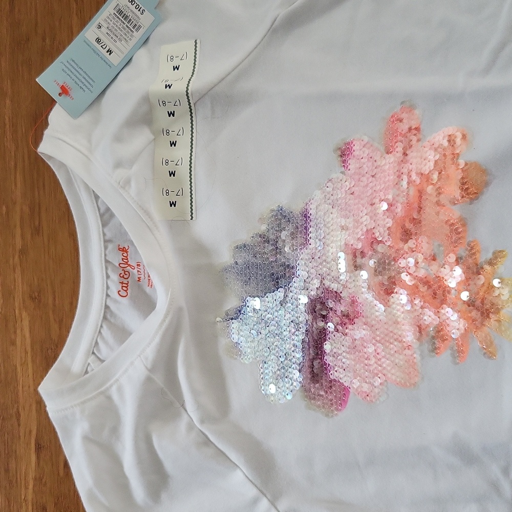 Girls embellished tee - Picture 3 of 3
